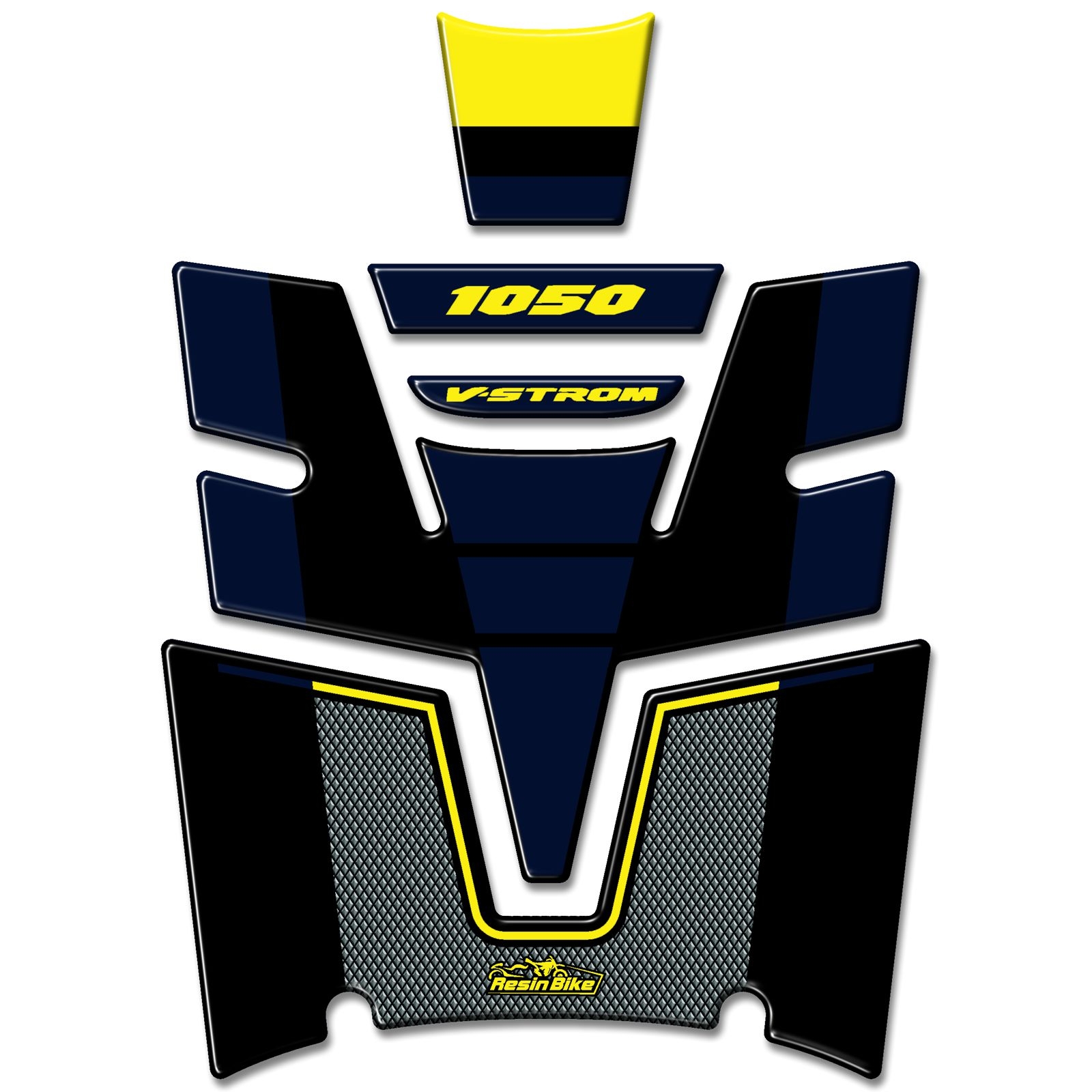 Kit De Adhesivo De Resina Tankpad Para Depósito Y Boquilla Para Yamaha R1 Color Model 1