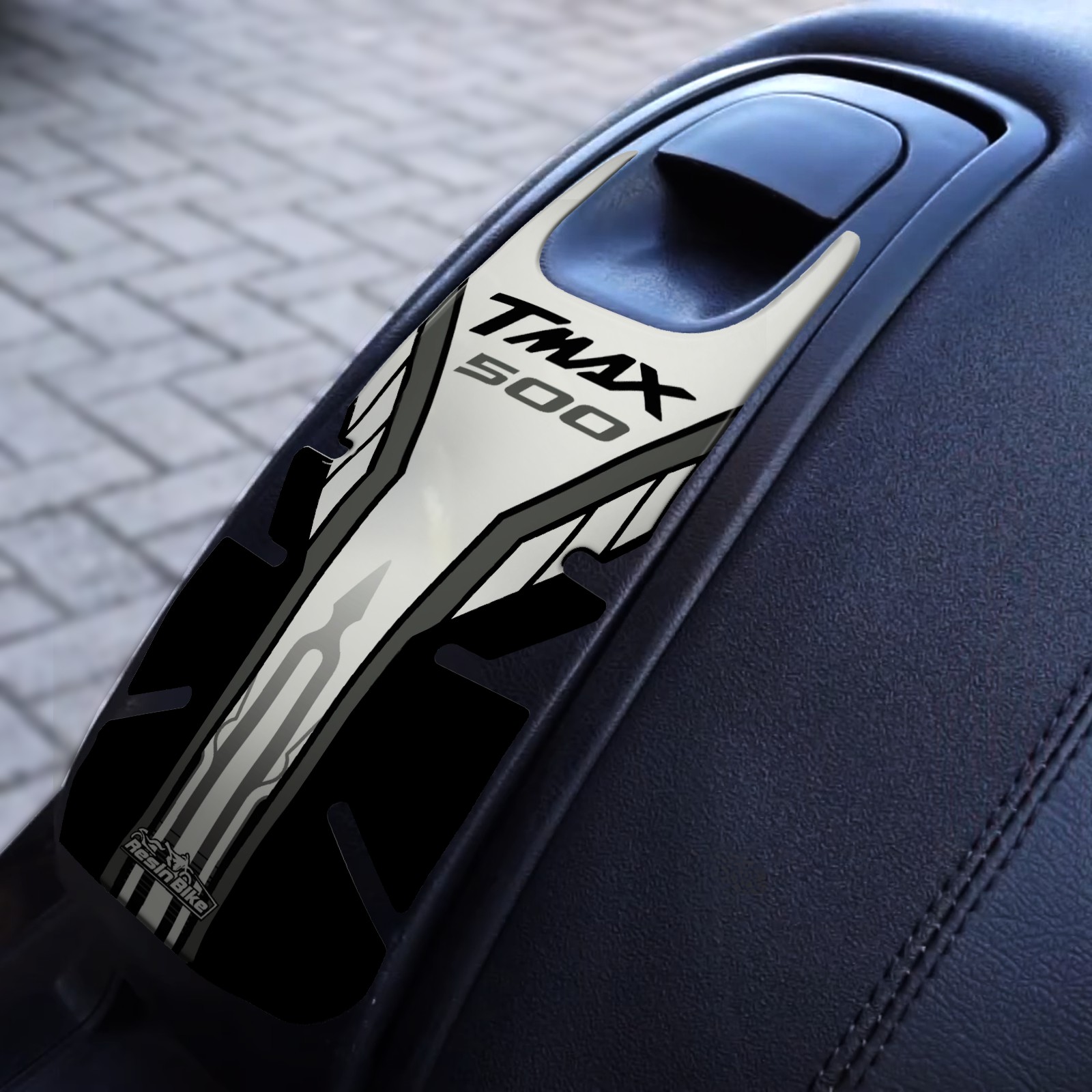 Sticker 3D Door Tank Compatible Scooter Tmax 500 YAMAHA 2001 2007