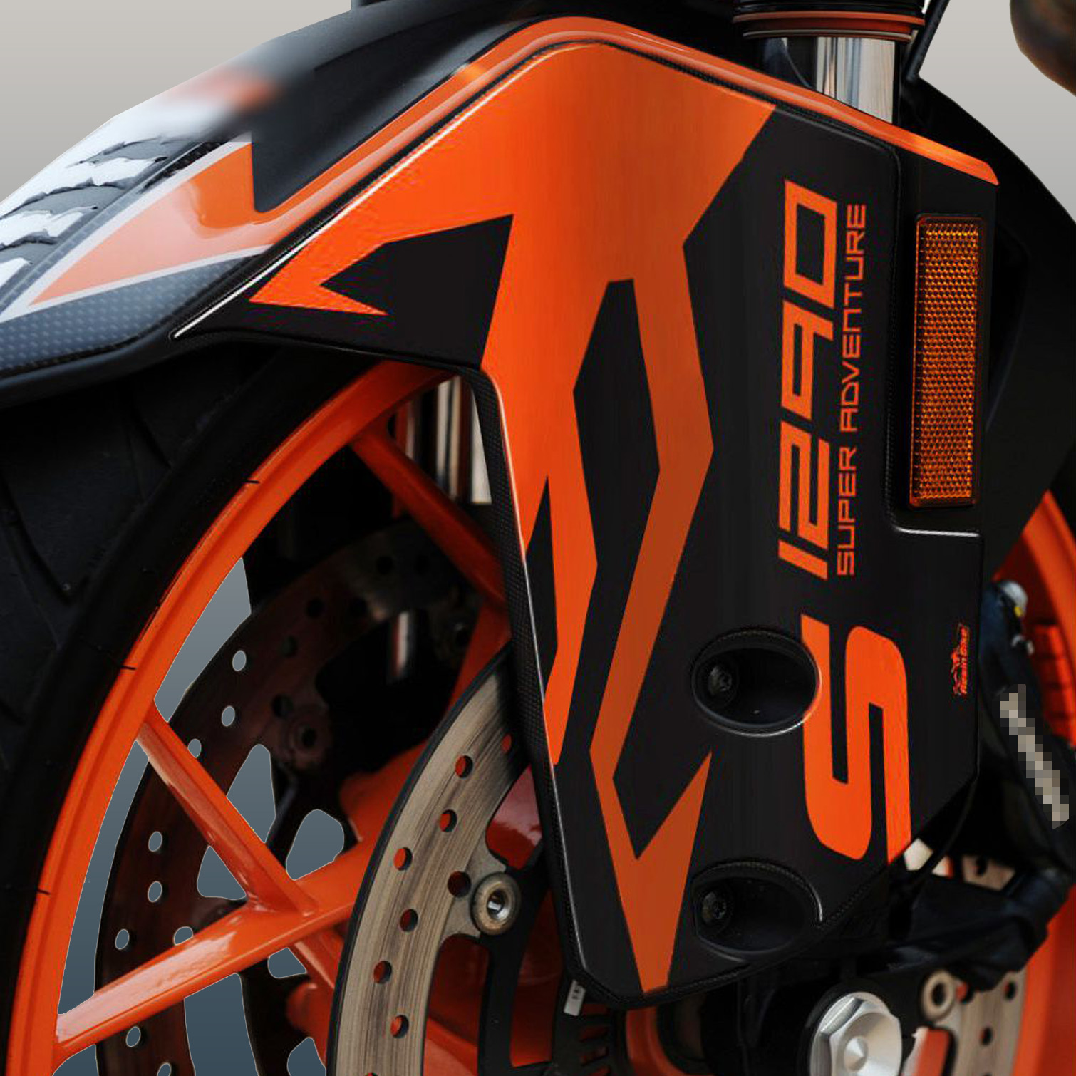 Adesivi Protezioni Parasteli Compatibili Con KTM 1290 Super Adventure S - Foto 9
