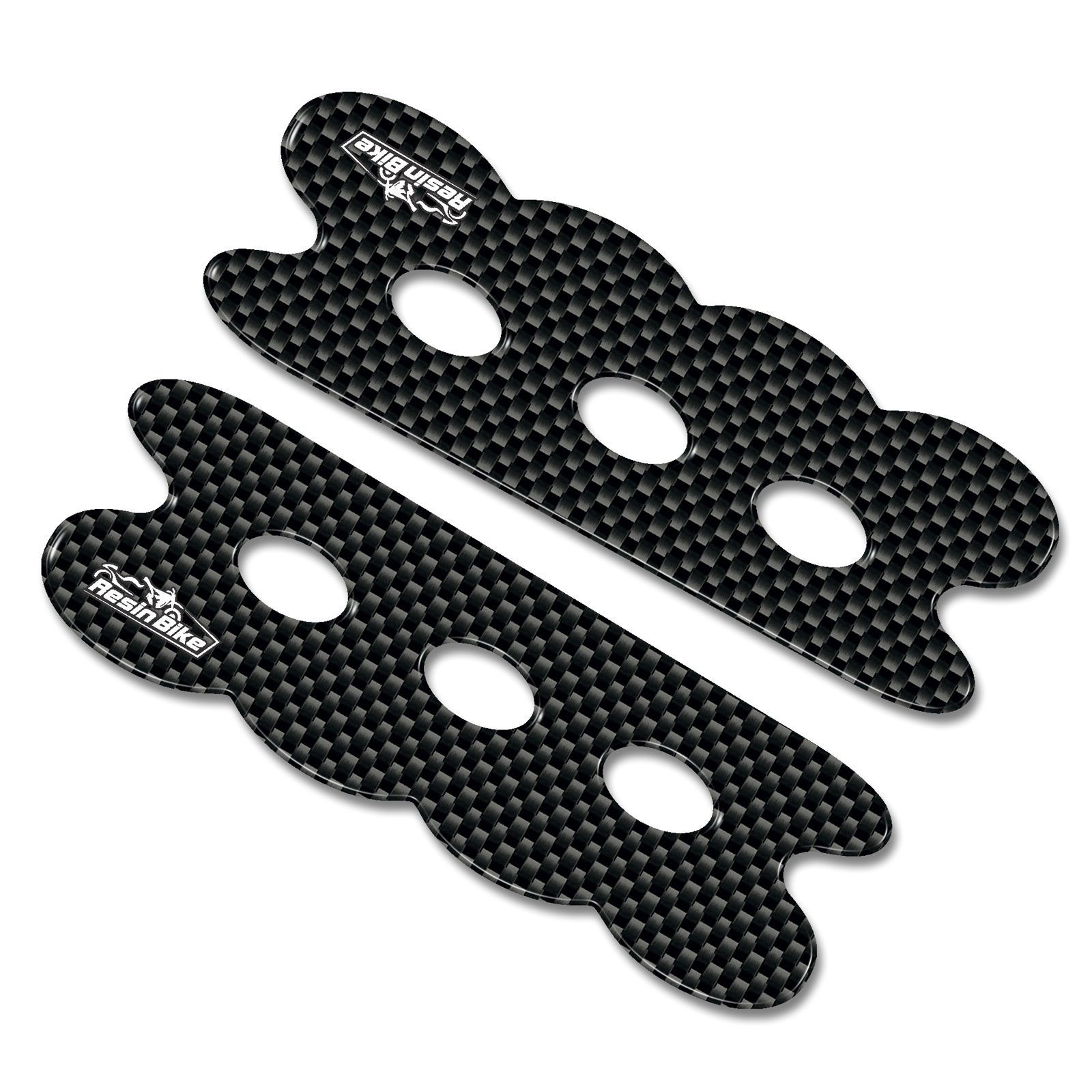 thumbnail interactive-video image 1 of Get That Custom Look: Resin Bike TMAX 500 Pedal Protector Stickers (2001-2007) – 3D Red & Carbon Style 1 of 4