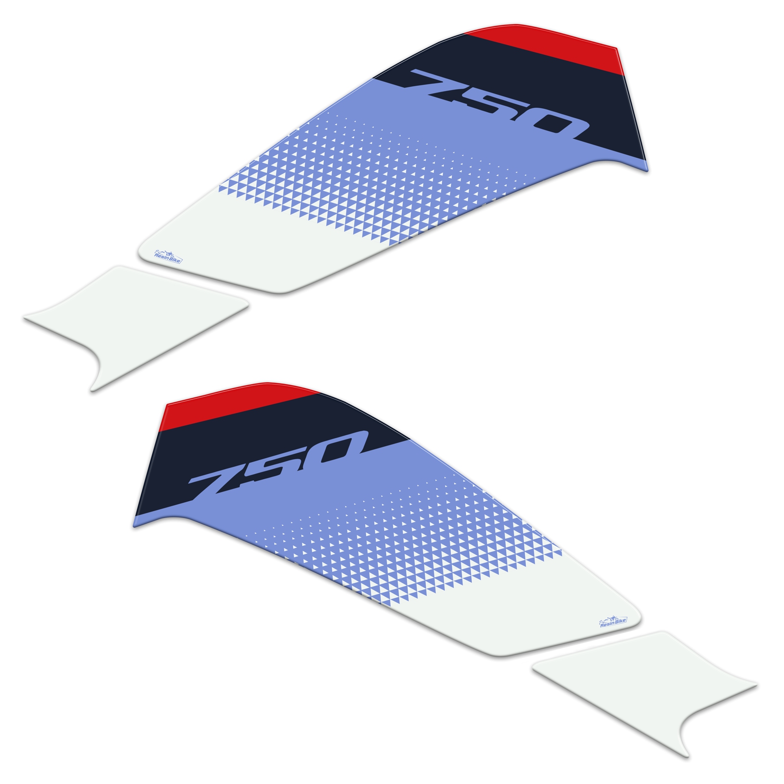 Pegatinas 3D De Resina Para Tanque De Moto Honda XL 750 Transalp - Protector Antideslizante Y Decorativo