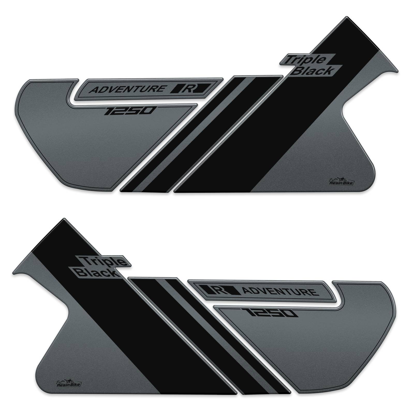 Stickers 3D Compatible With BMW GS 1250 Adventure Triple Black