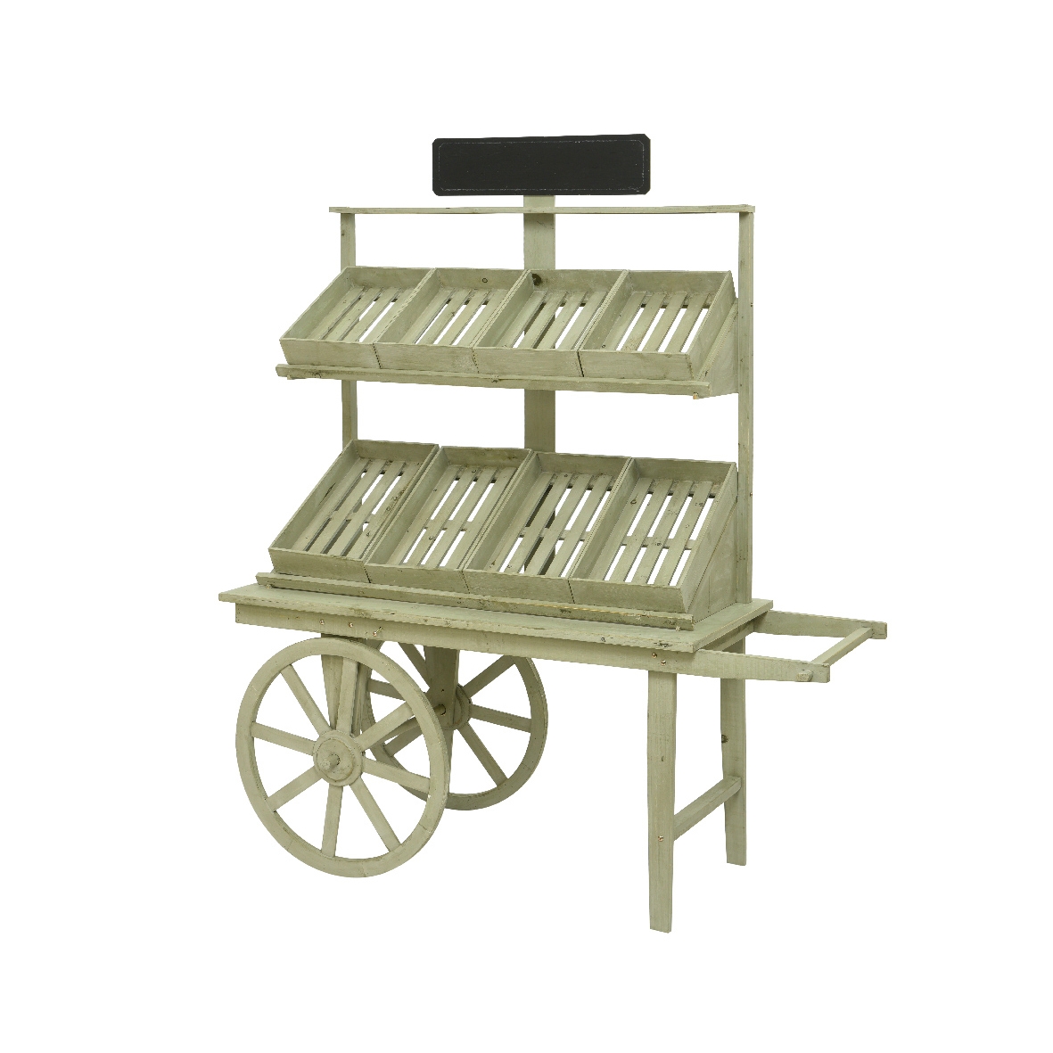 CARRELLO IN LEGNO DI ABETE