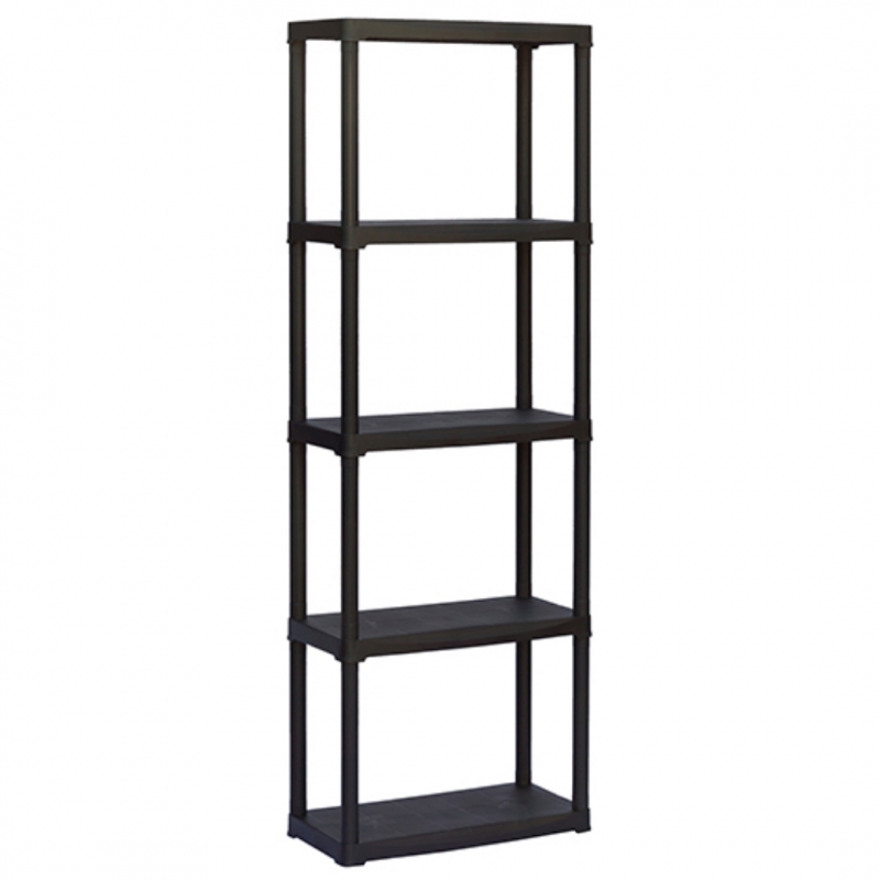 SCAFFALE PLASTICA 5 RIPIANI 5P 80x40x175,5 cm
