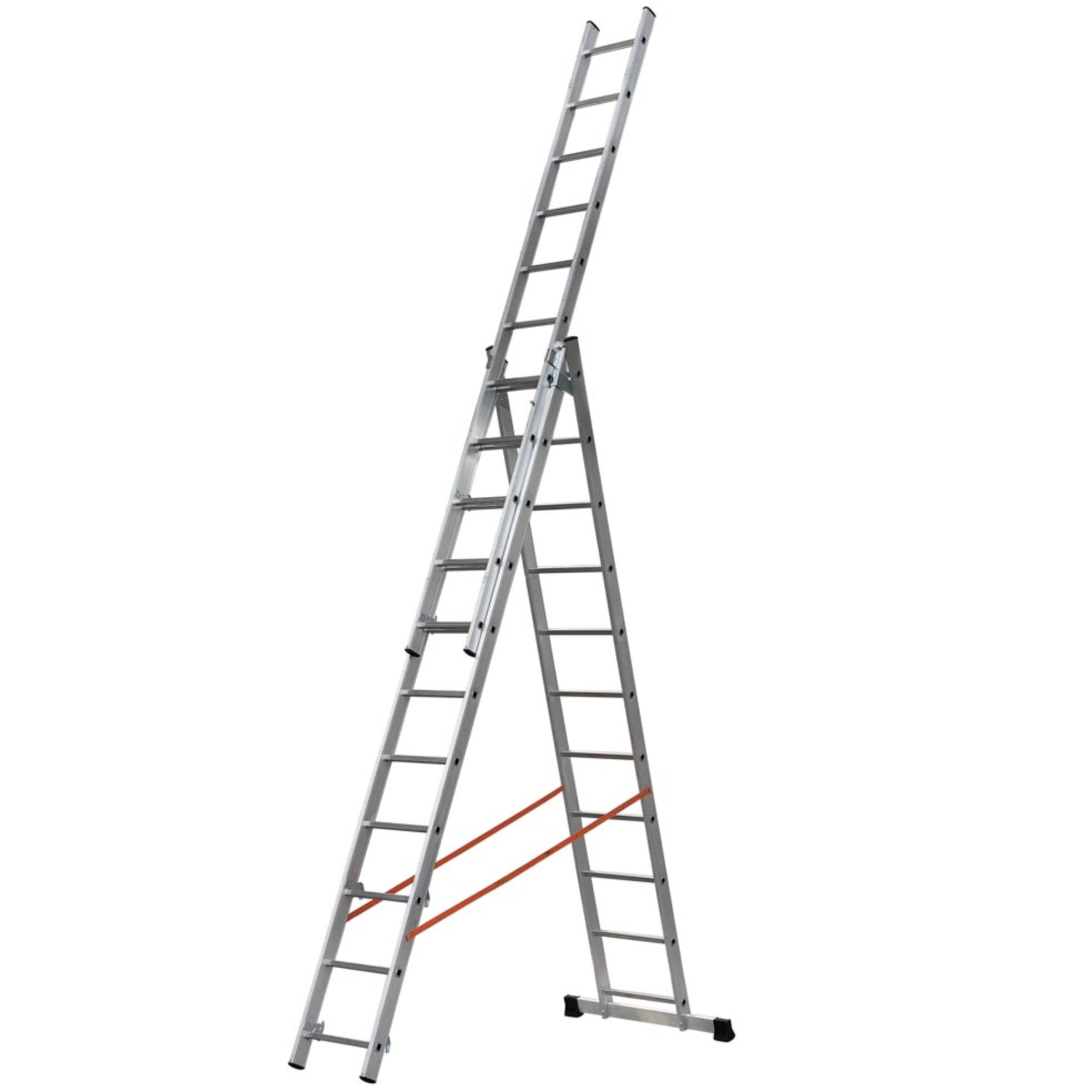Scala trasformabile tripla 11 gradini