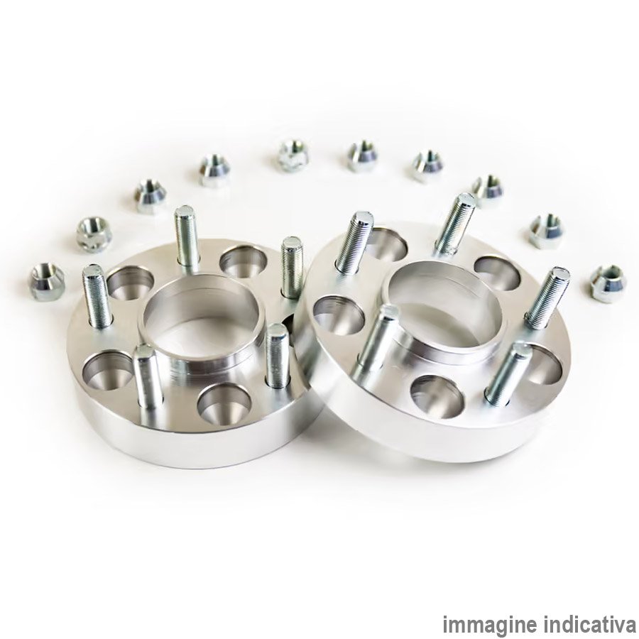 2 distanziali ruota 16mm 4-5x100 centraggio 57,1 con bulloni - - Simoni