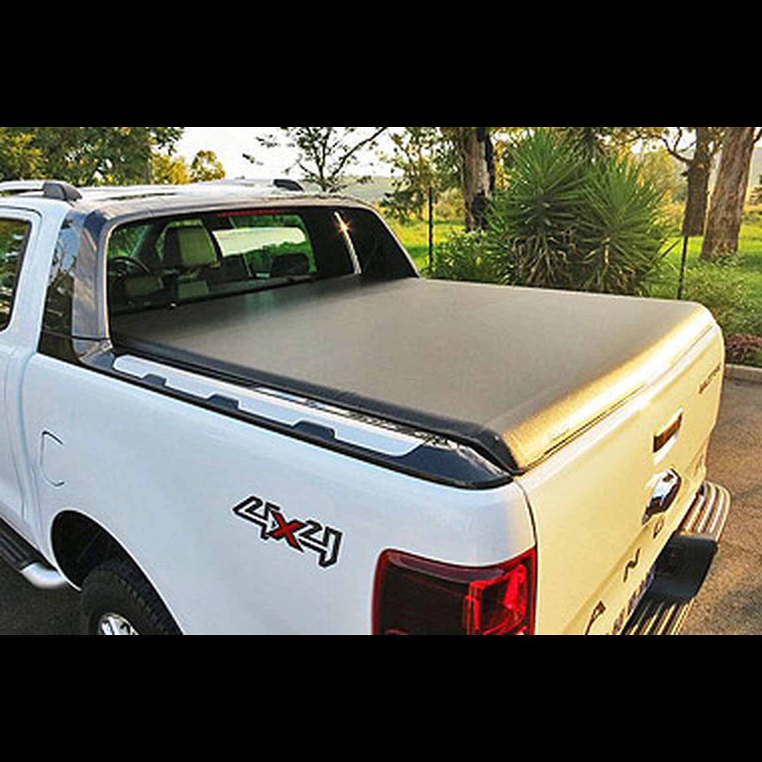 Telo Copri Cassone Per Ford Ranger Supercab 2011-2024 – Oxford Impermeabile, Con Strisce Riflettenti, Misure A/B/C
