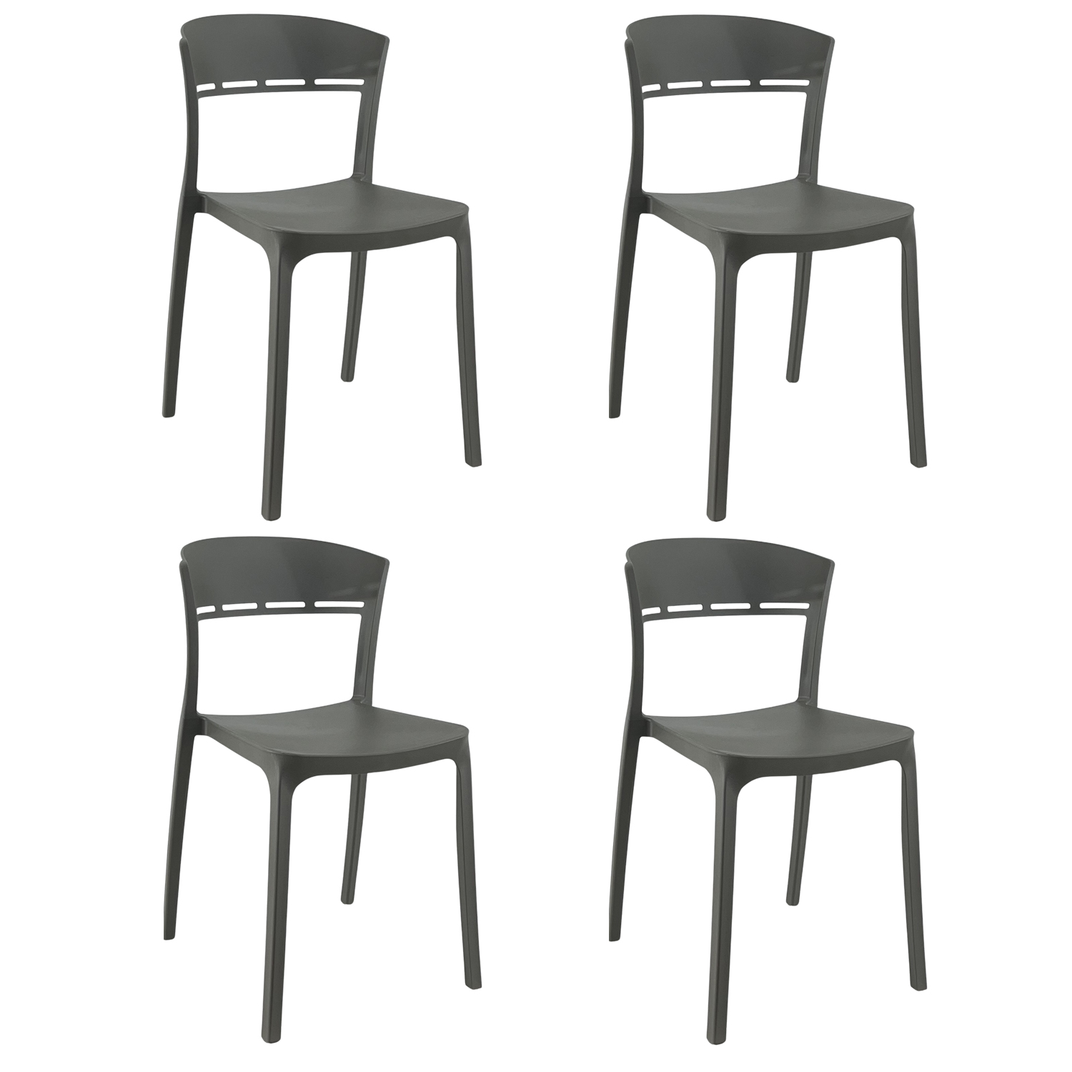 HAZEL - Sedia In Polipropilene Impilabile | Milani Home - 2