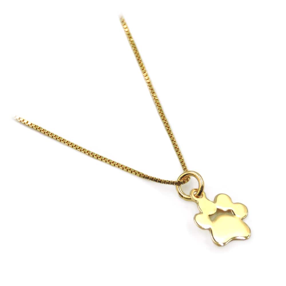Collana Medaglietta Zampa Cane in Argento Personalizzabile con Incisione Nome - Foto 11 di 12
