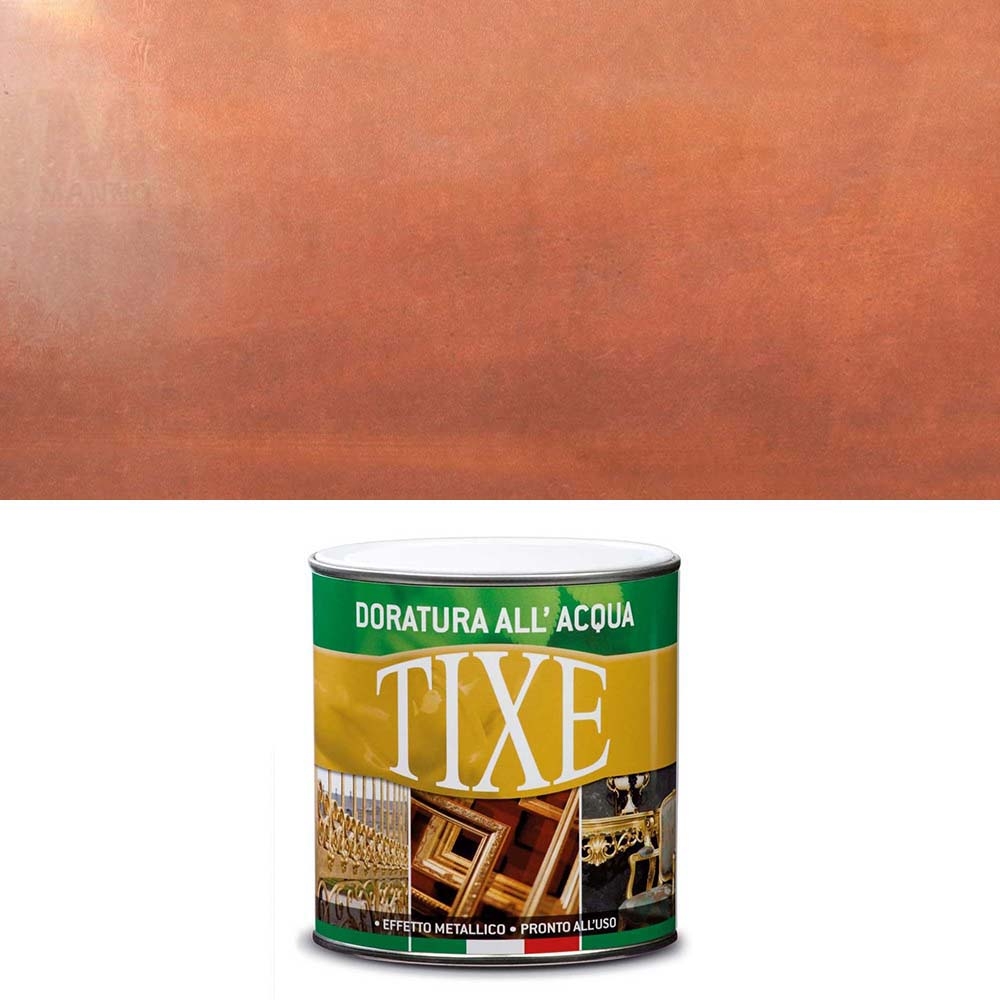 Vernice oro dorata Doratura per esterni all acqua 125 500 ml Pittura Pronta  Tixe Colore Oro ricco Lattaggio 500 ml