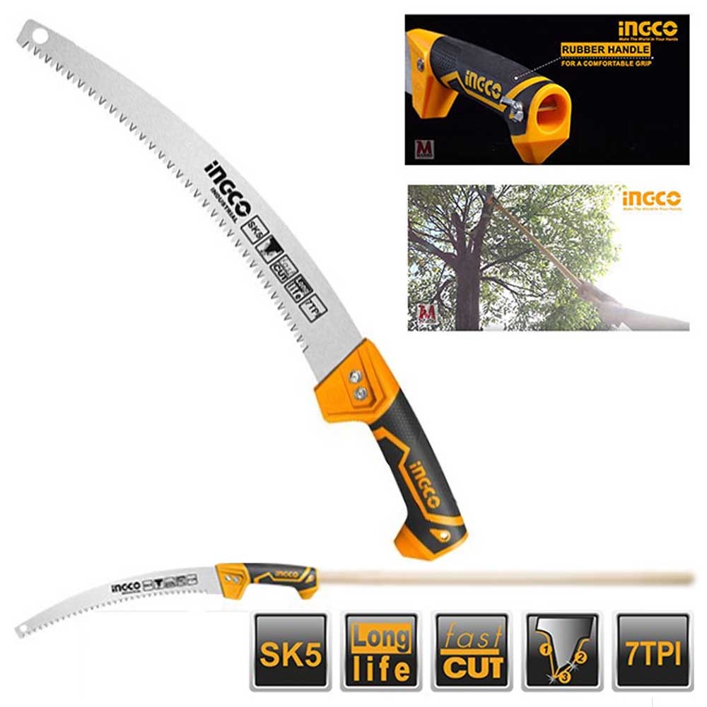 Sega Segaccio Potatura Da 330 Mm Professionale INGCO Per Legno Seghetto Giardino - Foto 8