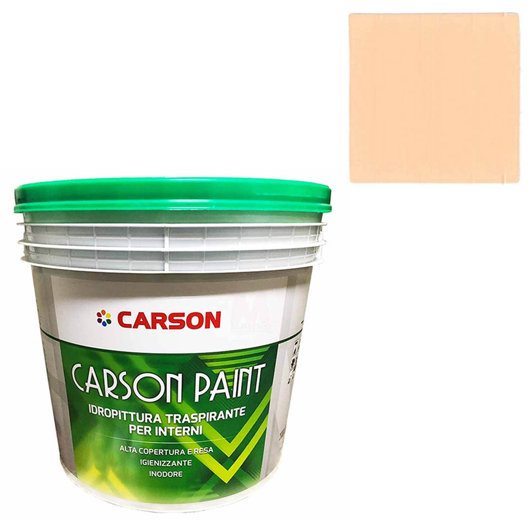 Pittura murale traspirante Muri Pareti Interni Idropittura coprente Carson Paint - Foto 43 di 202