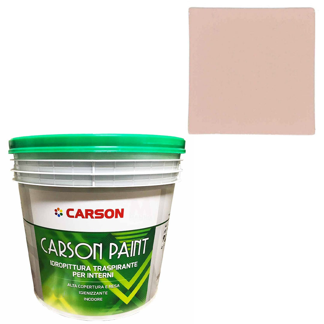 Pittura murale traspirante Muri Pareti Interni Idropittura coprente Carson Paint - Foto 67 di 202