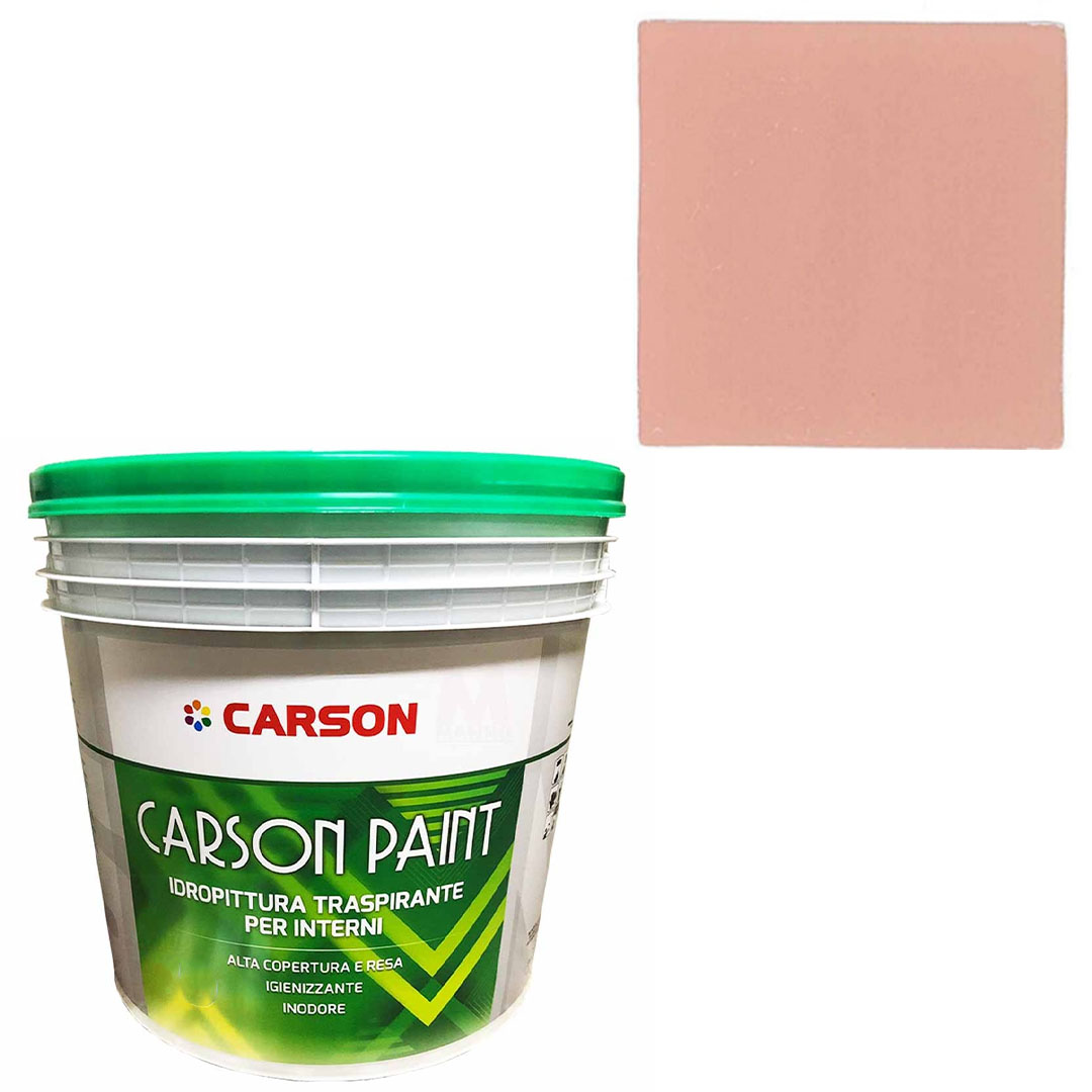 Pittura murale traspirante Muri Pareti Interni Idropittura coprente Carson Paint - Foto 91 di 202