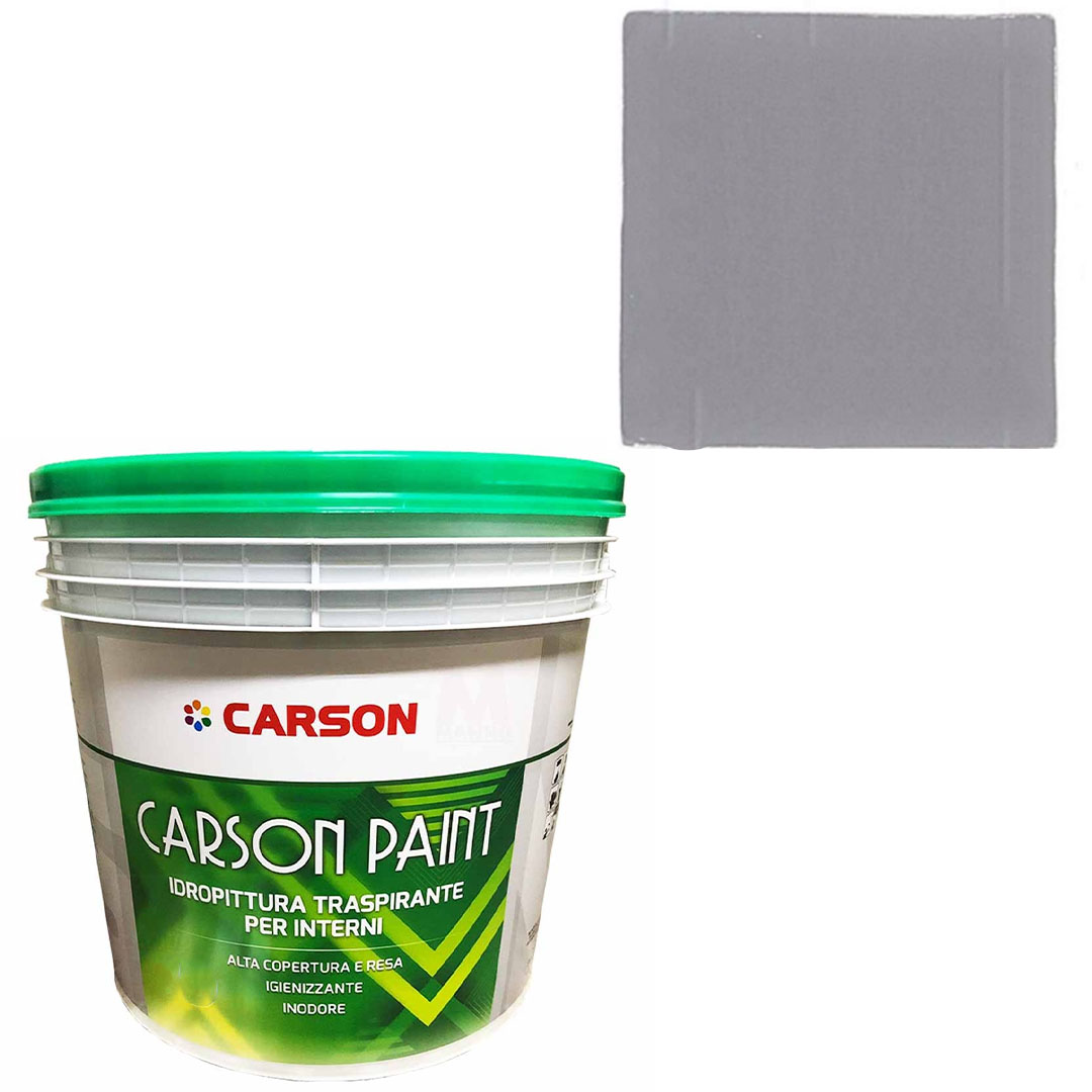 Pittura murale traspirante Muri Pareti Interni Idropittura coprente Carson Paint - Foto 107 di 202