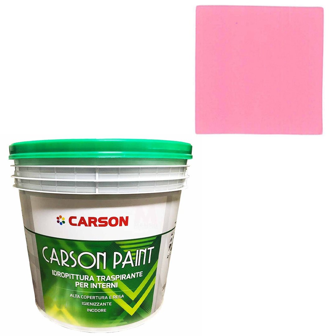 Pittura murale traspirante Muri Pareti Interni Idropittura coprente Carson Paint - Foto 123 di 202