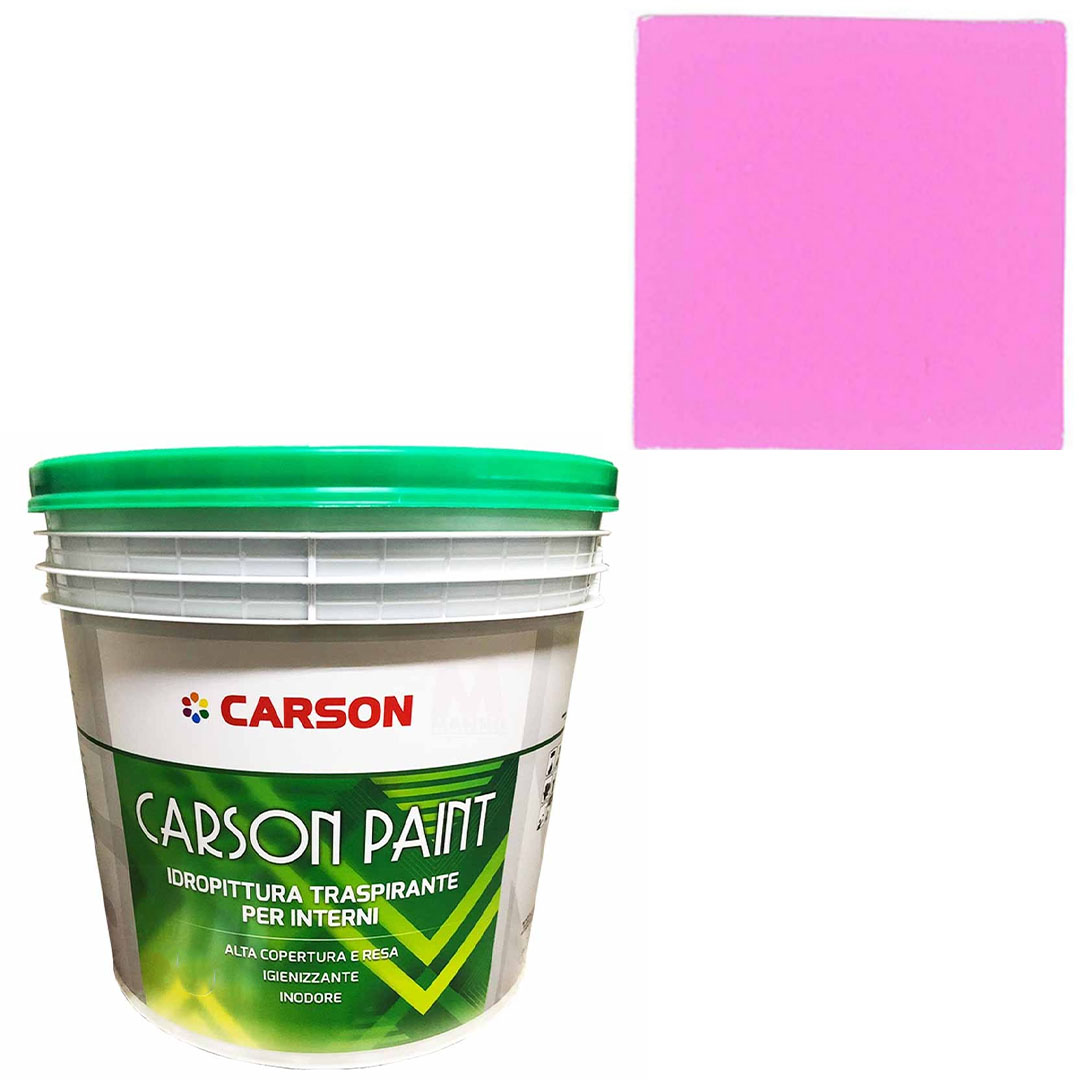 Pittura murale traspirante Muri Pareti Interni Idropittura coprente Carson Paint - Foto 139 di 202