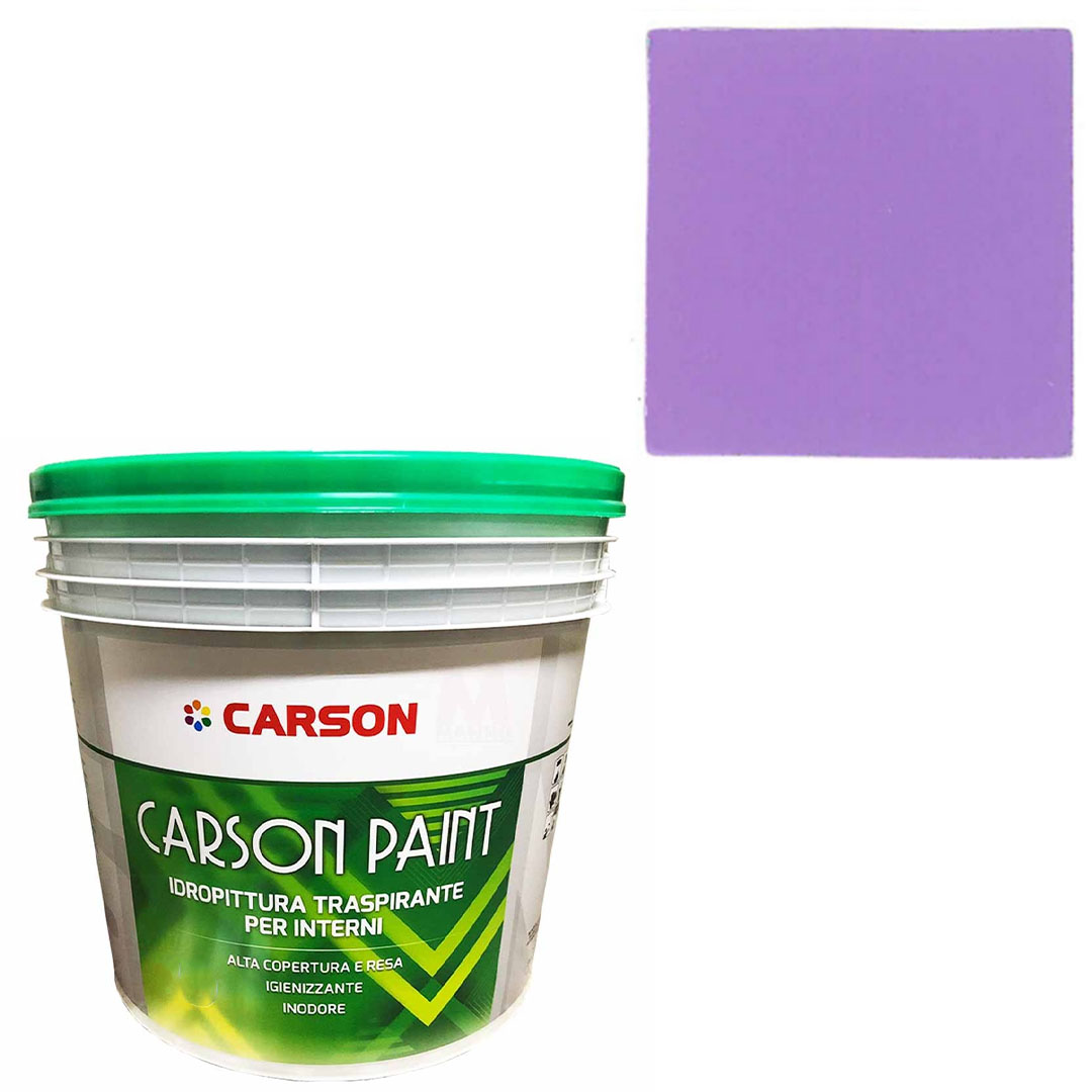 Pittura murale traspirante Muri Pareti Interni Idropittura coprente Carson Paint - Foto 147 di 202