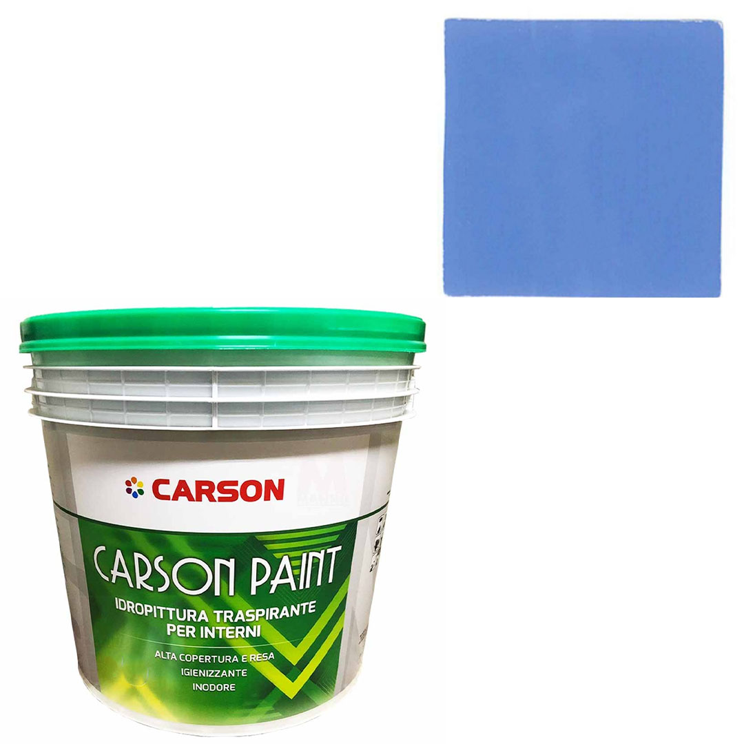 Pittura murale traspirante Muri Pareti Interni Idropittura coprente Carson Paint - Foto 171 di 202