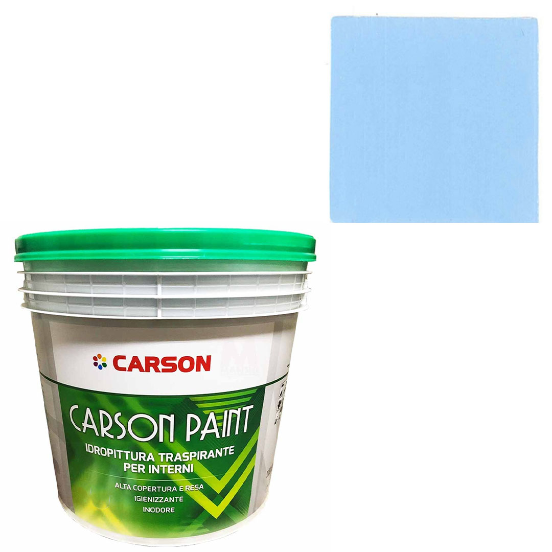 Pittura murale traspirante Muri Pareti Interni Idropittura coprente Carson Paint - Foto 179 di 202