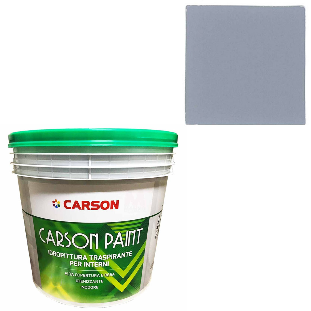 Pittura murale traspirante Muri Pareti Interni Idropittura coprente Carson Paint - Foto 187 di 202