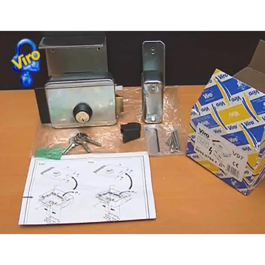 Blocco Elettrico Regolabile Per Porta - Modello Mano Destra, Ideale Per Fai Da Te