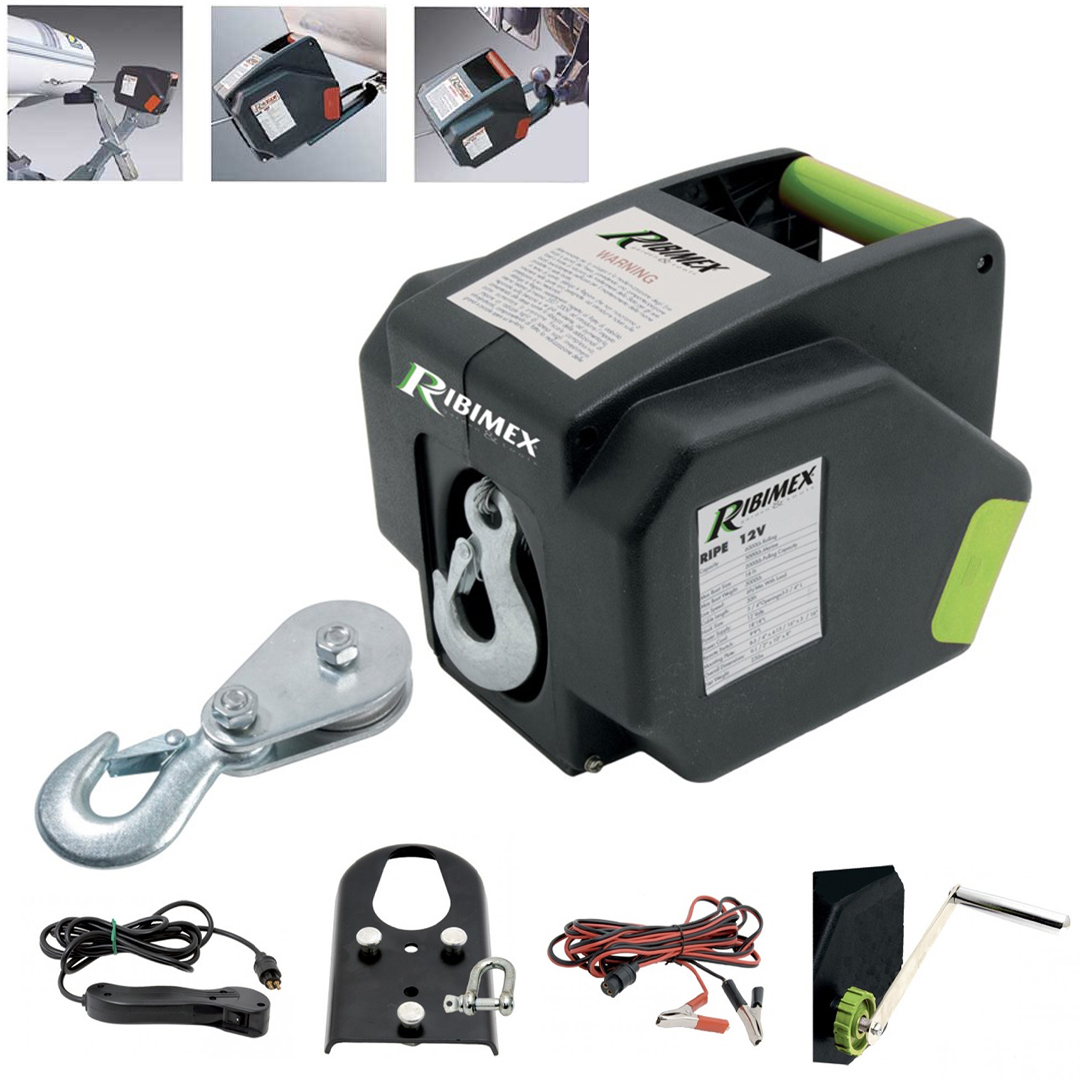 Argano Elettrico 12V 13.000 Libbre (5.9 Tonnellate) Nuovo - Per Fuoristrada, Jeep, Truck