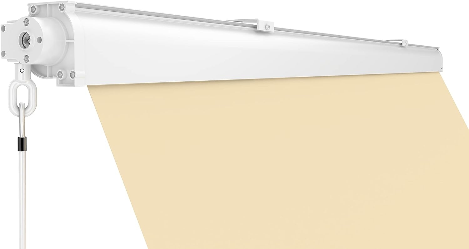 Tenda da sole a Caduta Cassonata in Alluminio Balcone Finestra Soffitto o Parete - Foto 4 di 16