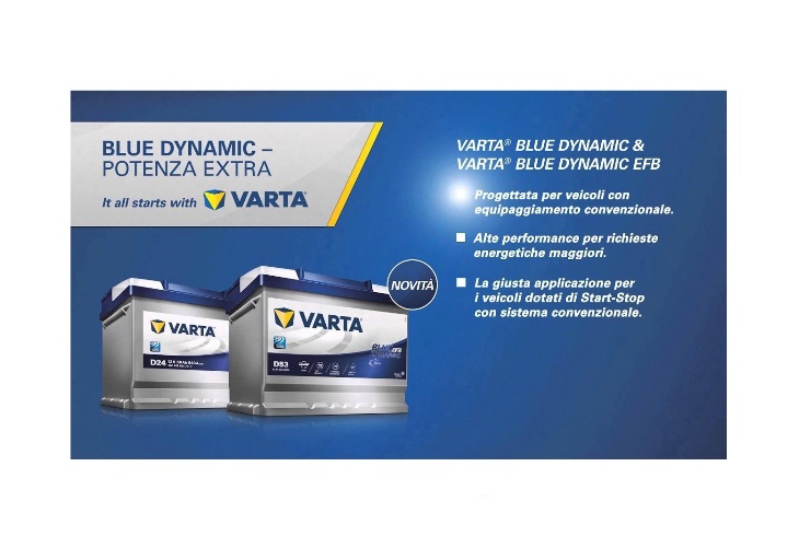 5740120683132 VARTA E11 BLUE dynamic E11 Batteria 12V 74Ah 680A