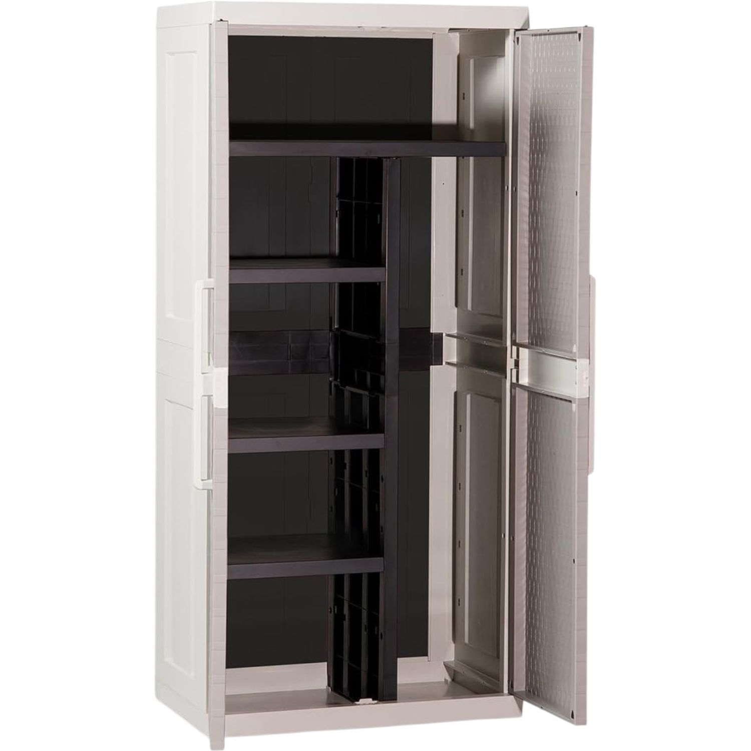 Image of ARMADIO RATTAN MEGA LIGHT GRIGIO BEIGE MOD. PORTASCOPE