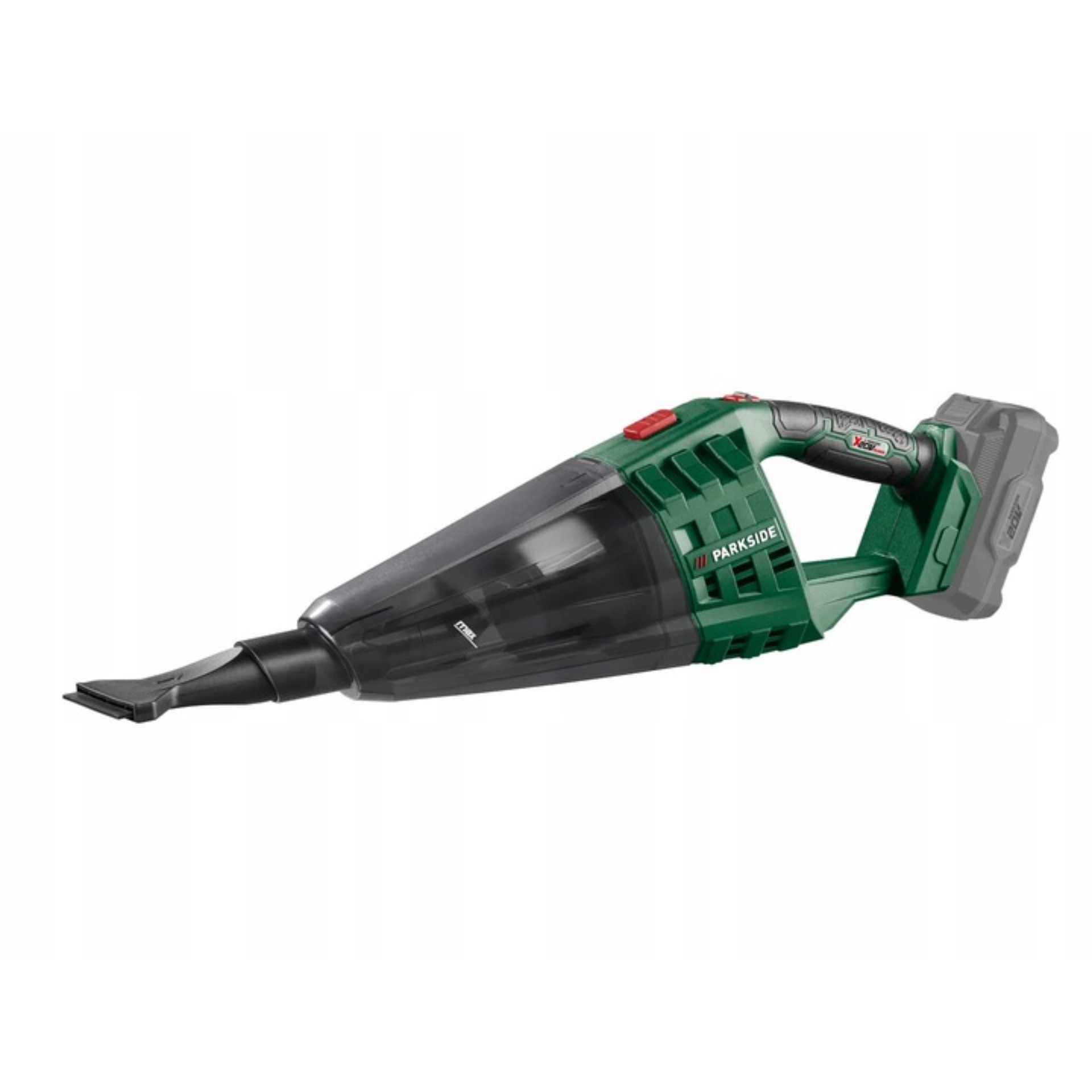 Parkside PHSSA 20 aspirapolvere 20V senza fili auto casa officina 650ml |  eBay