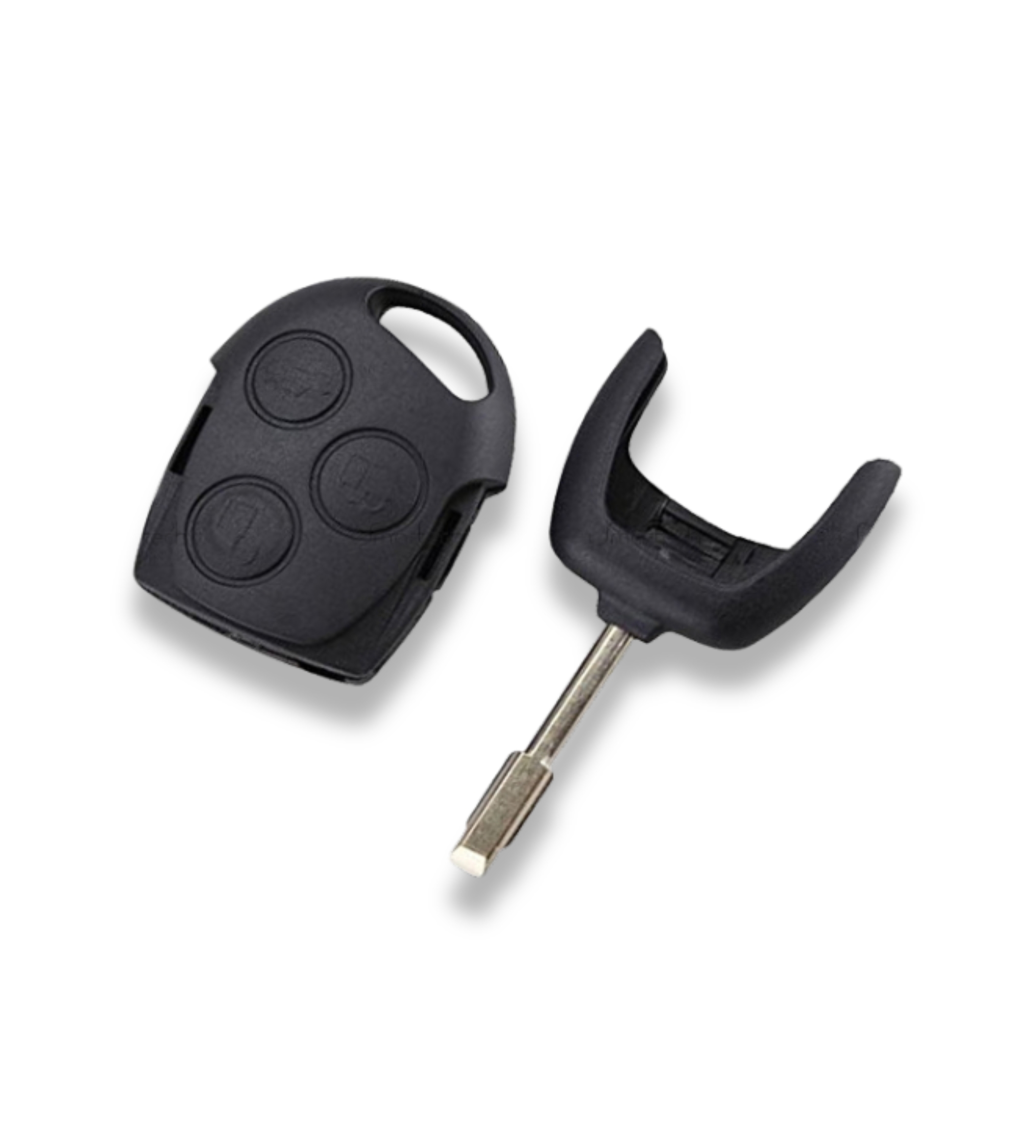 Guscio Chiave Per Ford Transit MK6 E Altri Modelli - 3 Tasti Con Telecomando - Ricambio Pratico