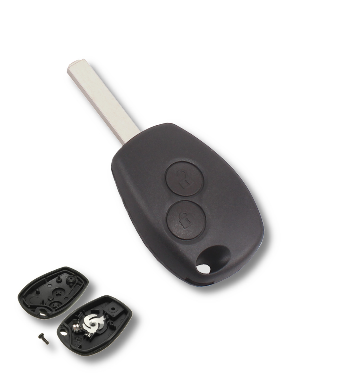 2 Tasti Di Ricambio Per Alloggiamento Chiave A Distanza Per - Foto 10