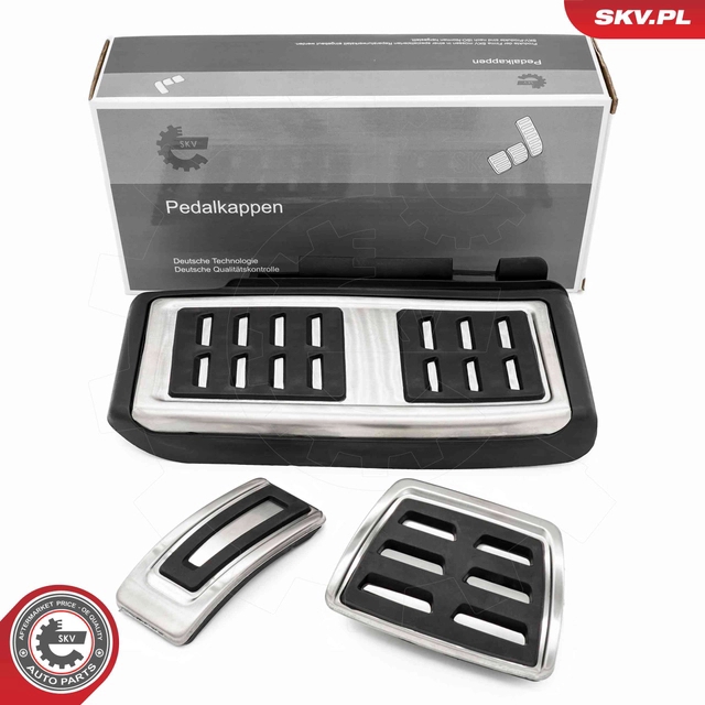 Set 3 pezzi copertura pedali per Audi A3 Q2 e Q3 con cambio automatico 5Q0723131A
