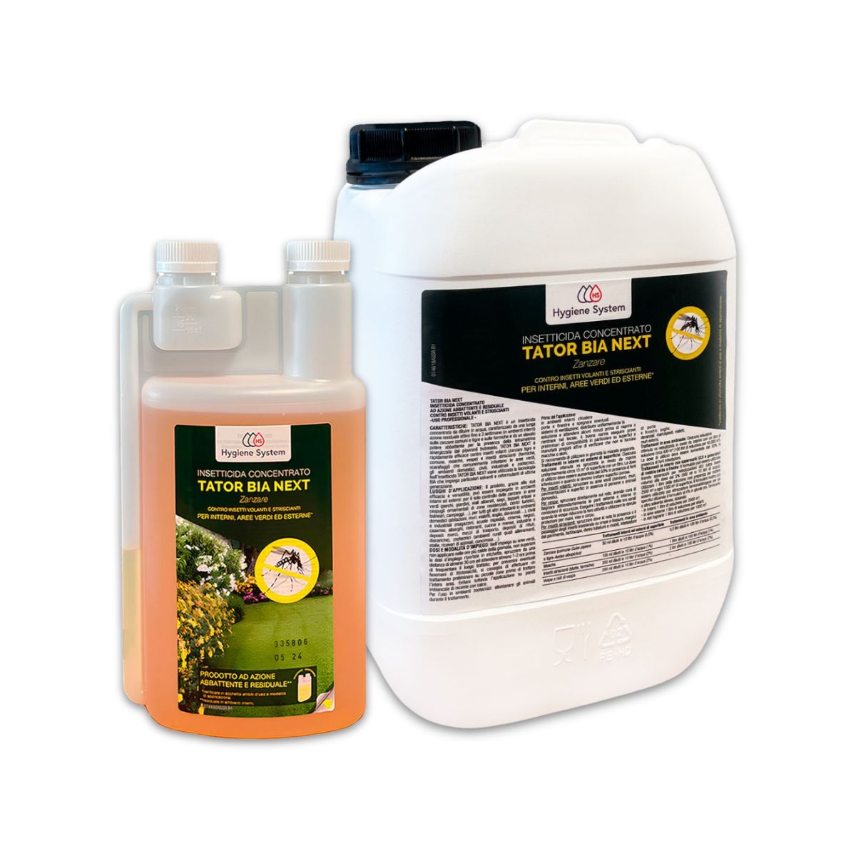 Image of Insetticida Antizanzare Concentrato, Esterno Giardino | Zapi Zanzare Bia Next 1L