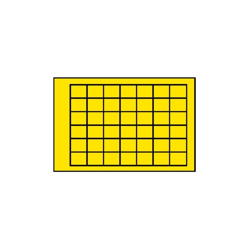 ORMA Ricambio Piastra Collante per Lampada UV Fly-Tec Trappola Luminosa Contro Gli Insetti Volanti (Confezione 6 Pezzi)
