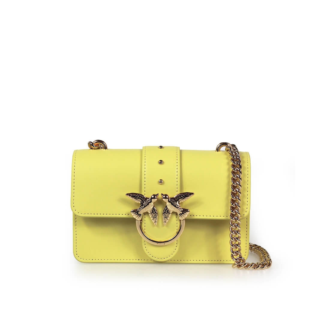 pinko yellow bag