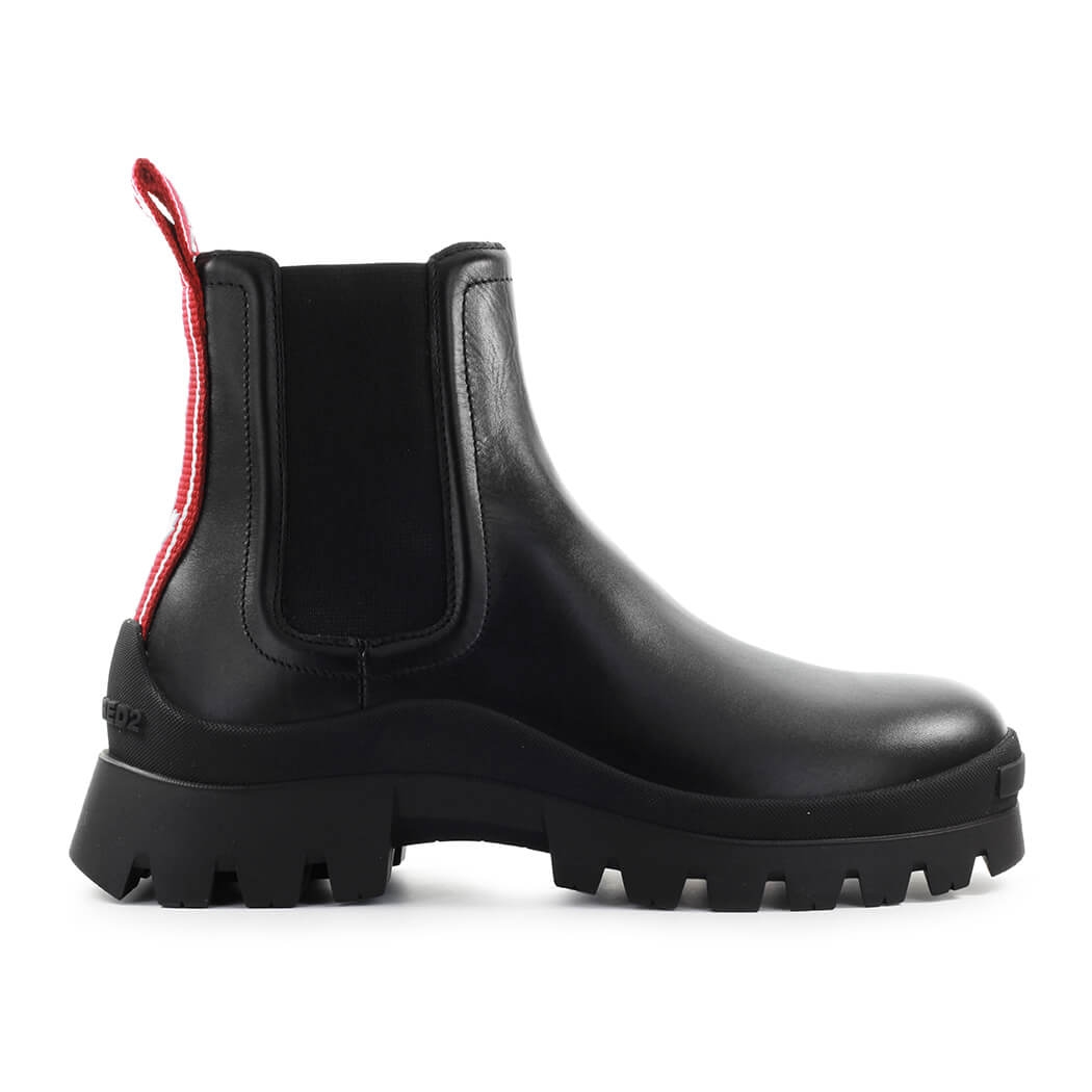 bronx hip hop dsquared2 tape ankle boots