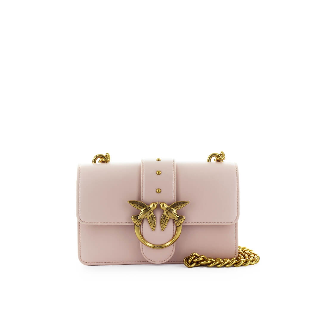 pinko love mini crossbody bag