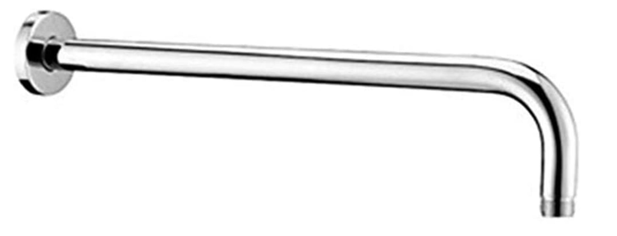 Image of Braccio di sostegno per doccia in ottone cromato pesante da 40 cm