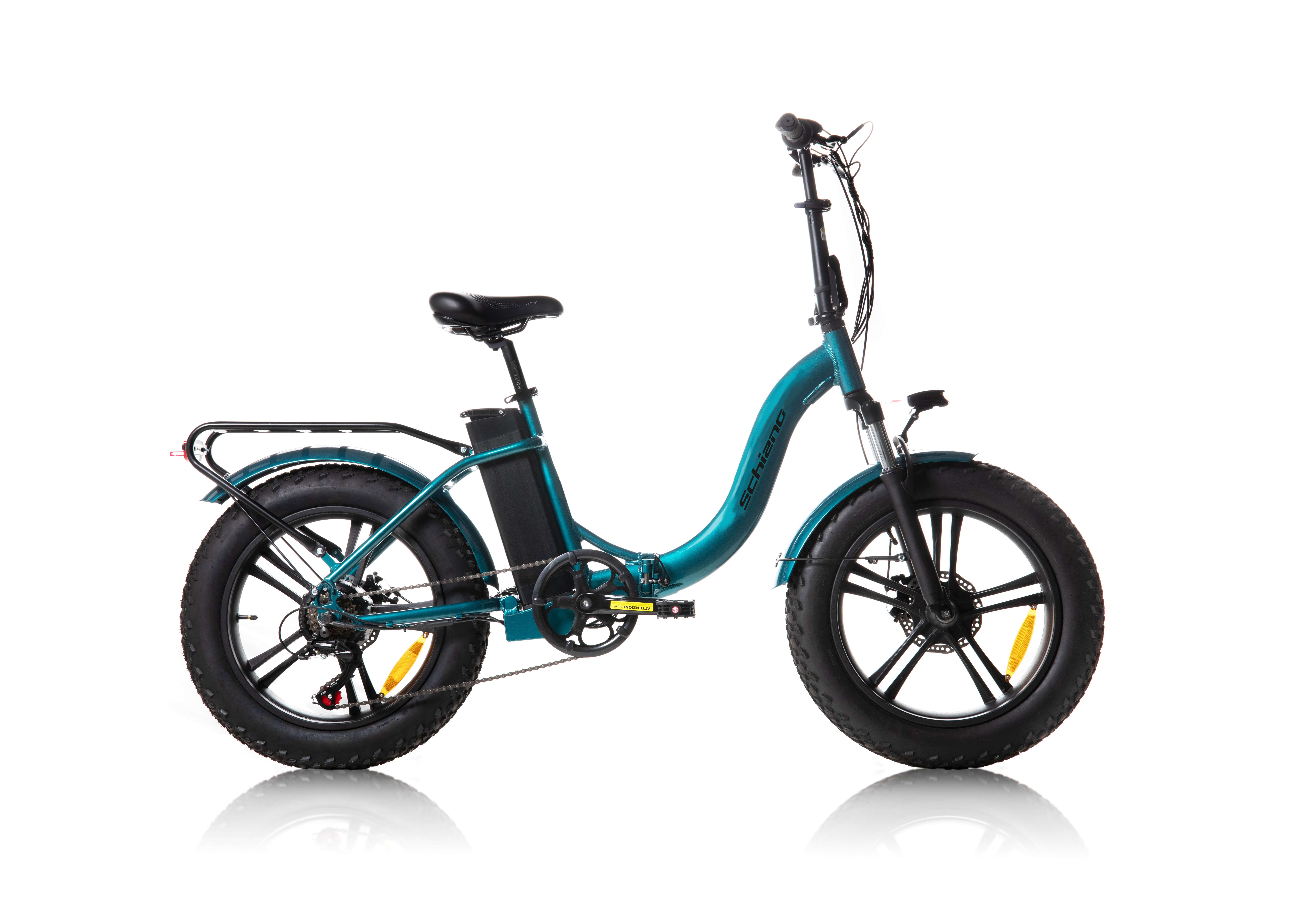 FAT ALLUMINIO TELAIO BASSO batt. 36v x 13ah Verde