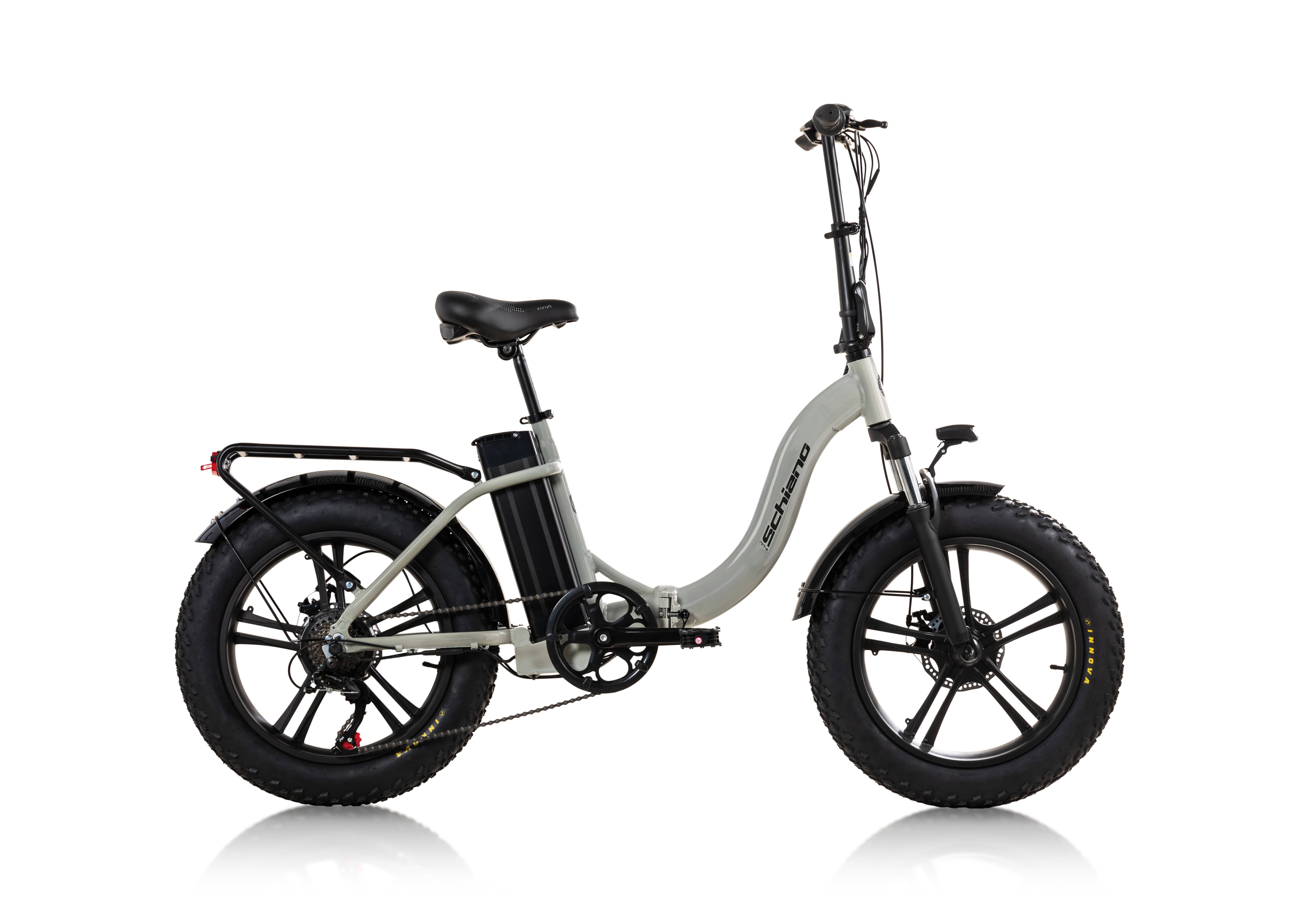 FAT ALLUMINIO TELAIO BASSO batt. 36v x 13ah Grigia