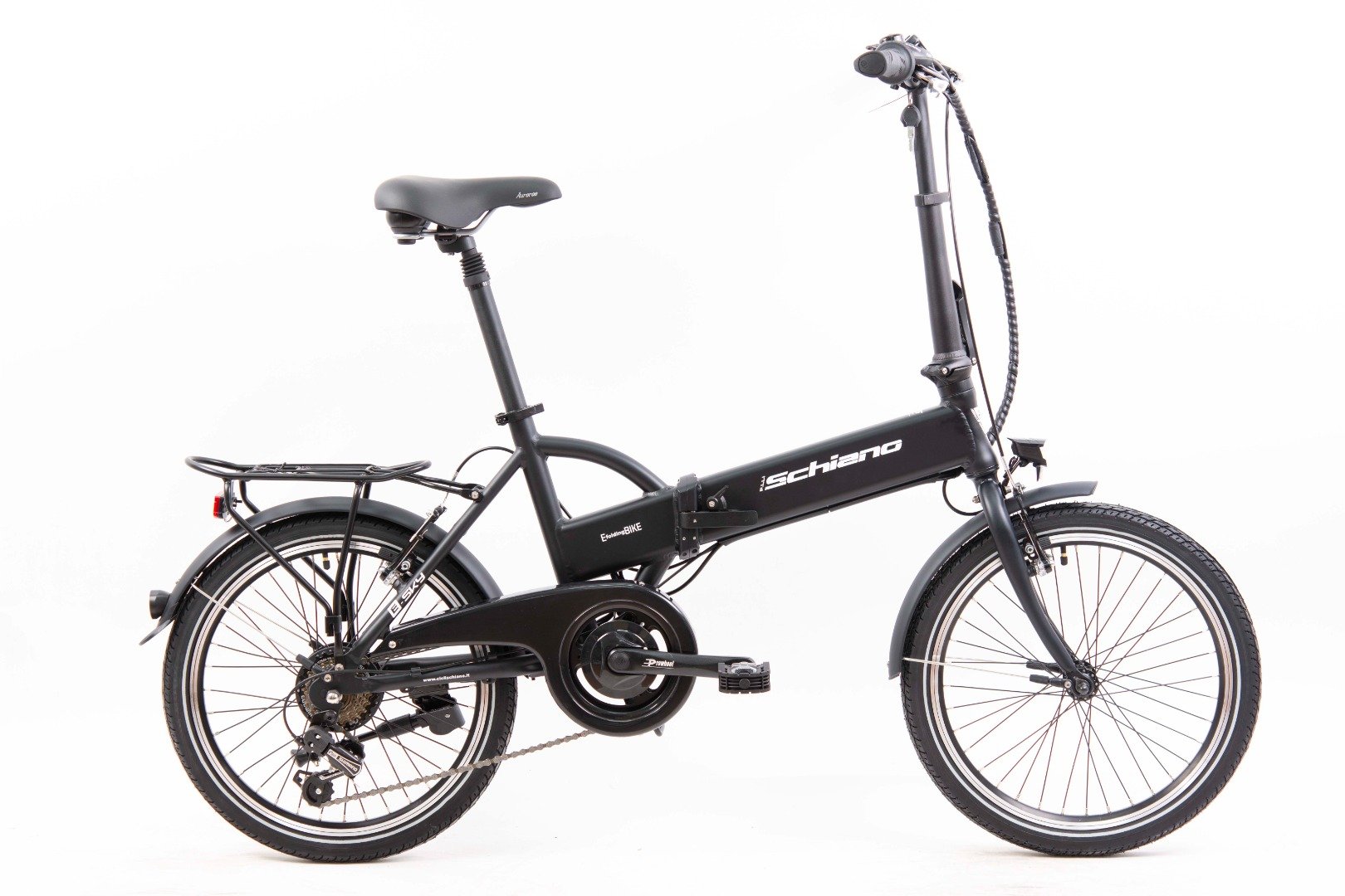 Image of F.LLI SCHIANO E-SKY 20" E-Bike Pieghevole per Adulti con Motore 250W e 7 velocitÃ , Batteria al Litio 36V 7.8Ah estrai