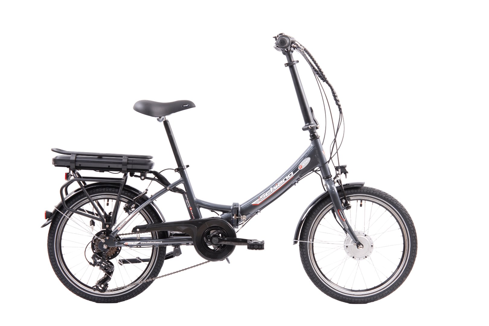 Image of F.LLI SCHIANO E-STAR 20 pollici bicicletta elettrica pieghevole, bici per adulti uomo donna, e-bike da strada con batter