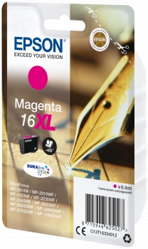 CARTUCCIA EPSON 16 XL PENNA ORIGINALE - MULTIPACK COLORI - Foto 5 di 6