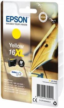 CARTUCCIA EPSON 16 XL PENNA ORIGINALE - MULTIPACK COLORI - Foto 6 di 6