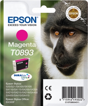 CARTUCCIA EPSON T089 SCIMMIA ORIGINALE - MULTIPACK COLORI - Foto 5 di 6
