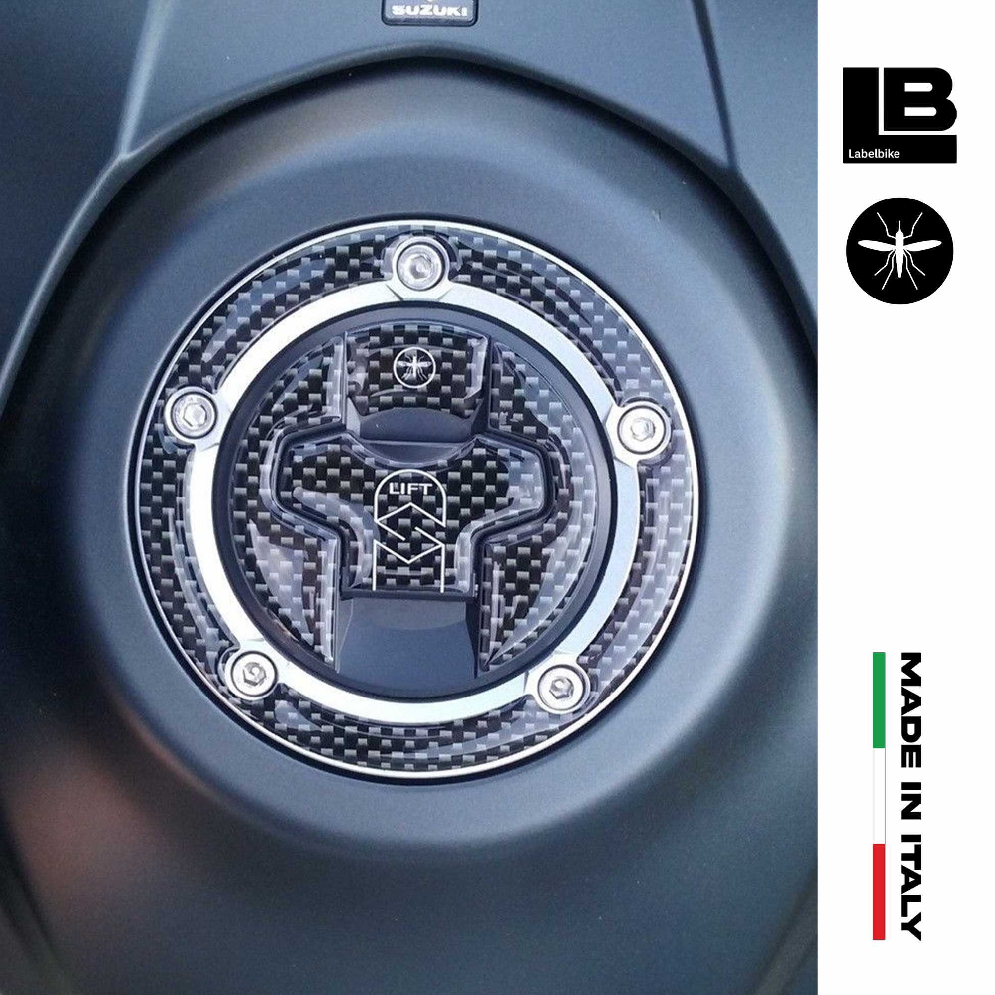 Stickers Kit Guards Motorcycle 3D Resin Compatible for Gsxs Suzuki