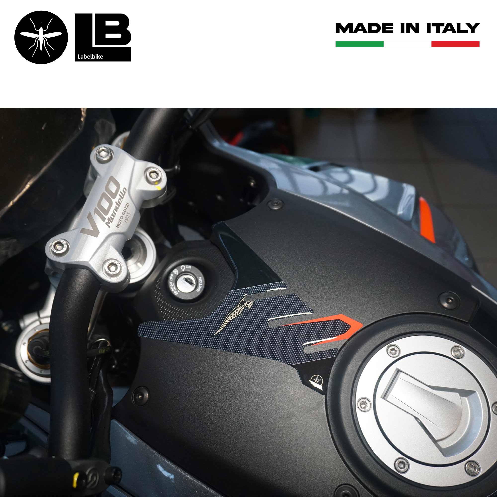 Labelbike 7438649959435 adesivo paraserbatoio Moto Guzzi V100 Mandello