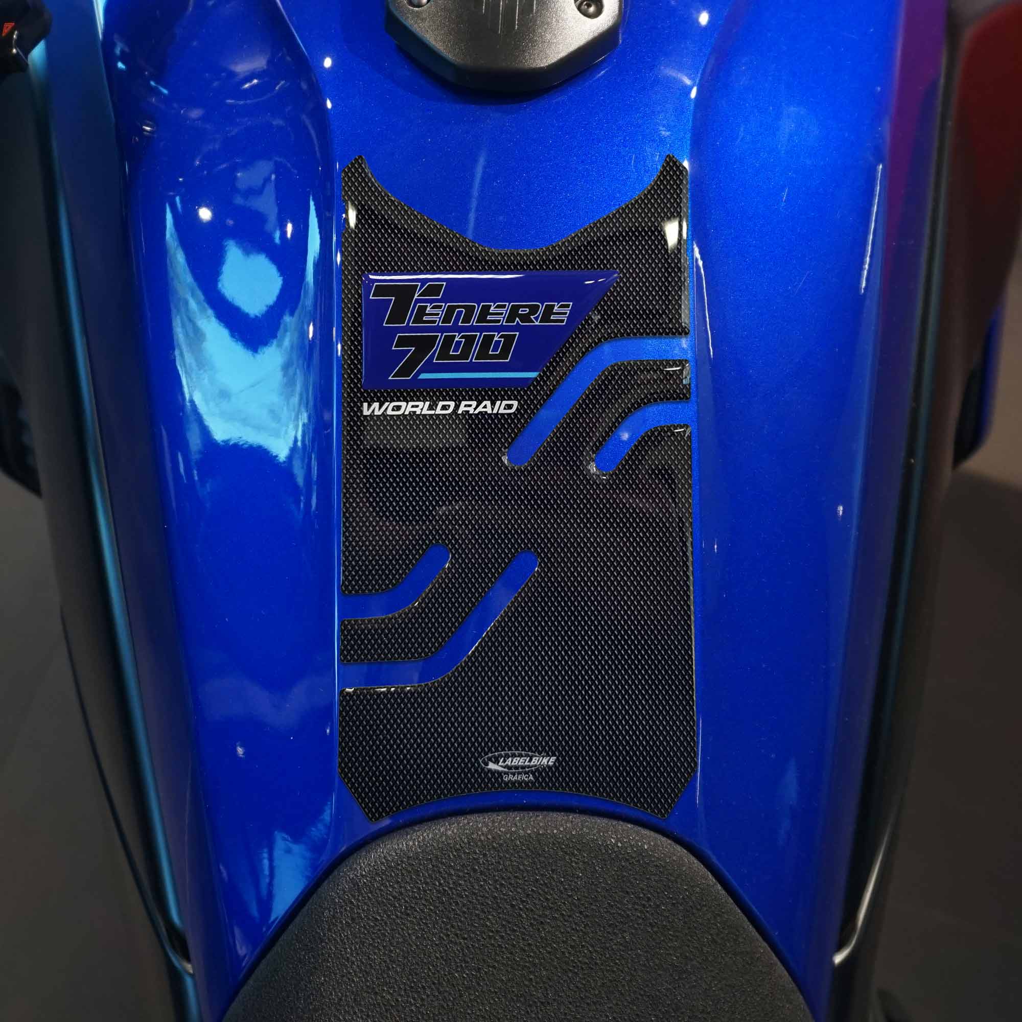 Tank Pad Motorcycle Adhesive Gel Resin 3D Compatible With Yamaha